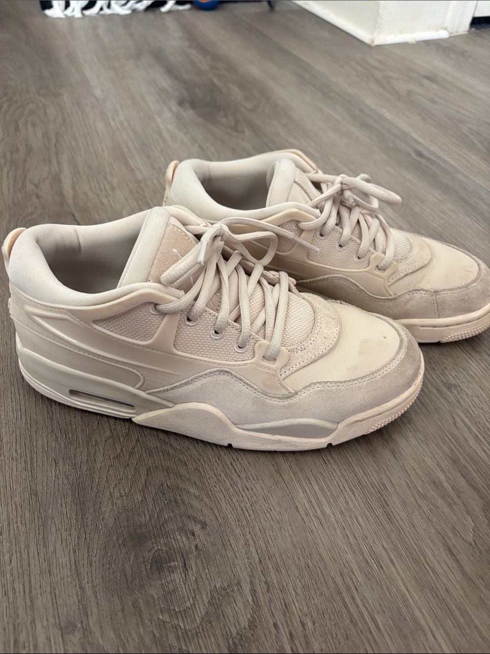 Nike Air Jordan’s Women's Low-Top Sneakers in Light Beige
